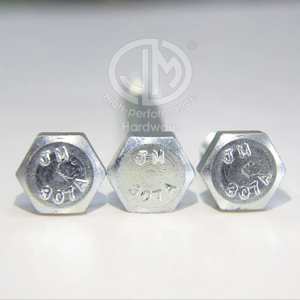 
M32 Grade 8.8 10.9 Yellow Zinc DIN 931 Hex Bolt 