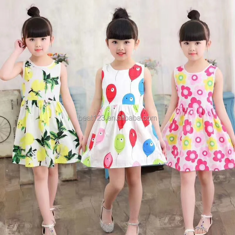 

Girl Dress 2022 Toddler Kids Baby Girls Fly Sleeve Casual Bow Ribbed Floral Dress Party Princess Dress Baby Girls Summer Clothes