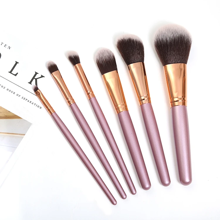 
Alibaba make in china Cheap customize private label vegan wholesale and retail cosmetic brush single makeup brush sets Vendor 