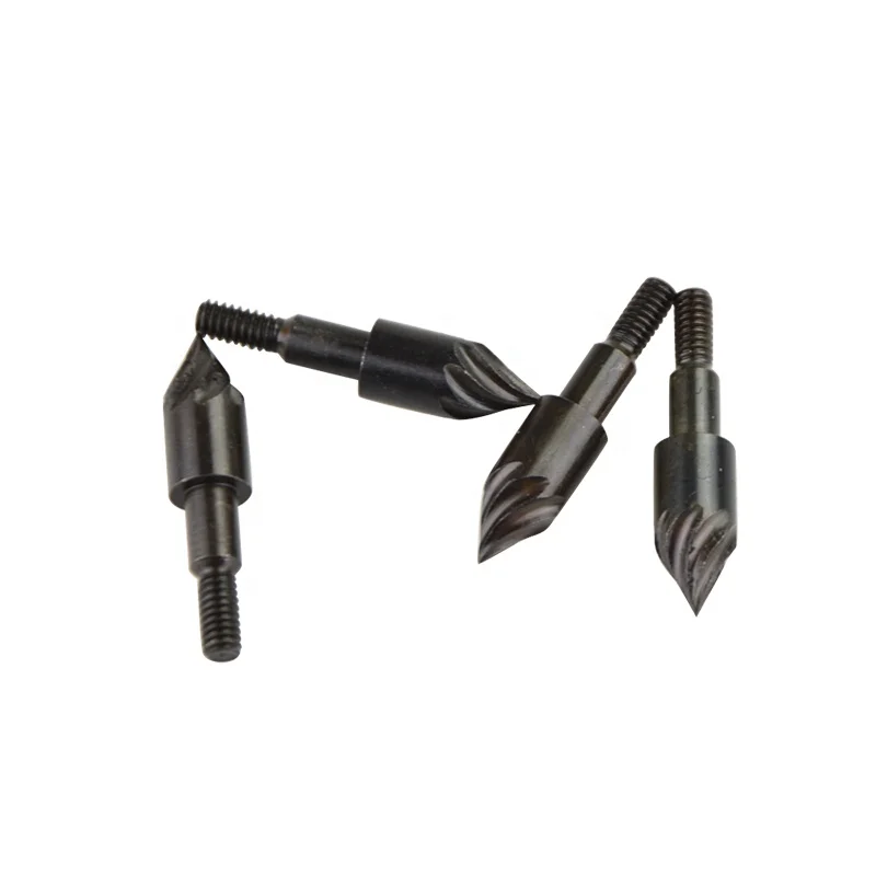 

Arrow Points Target Arrow Tips Arrowhead Rotary Drill Broadheads, Black