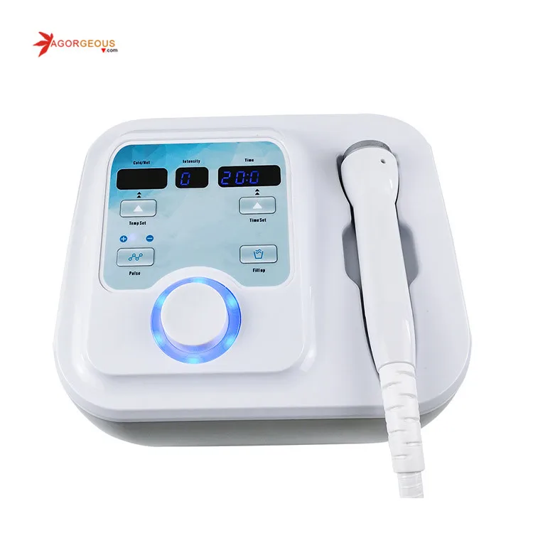 

New design cold and hot rf skin rejuvenation electroporation instrument shrink pores detoxify skin cryotherapy beauty machine