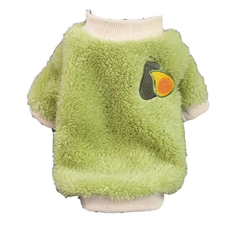 

Direct Selling Polychromatic Polyester Exquisite Workmanship Pet Winter Clothes Warm Warm Pet Clothes top, As picture