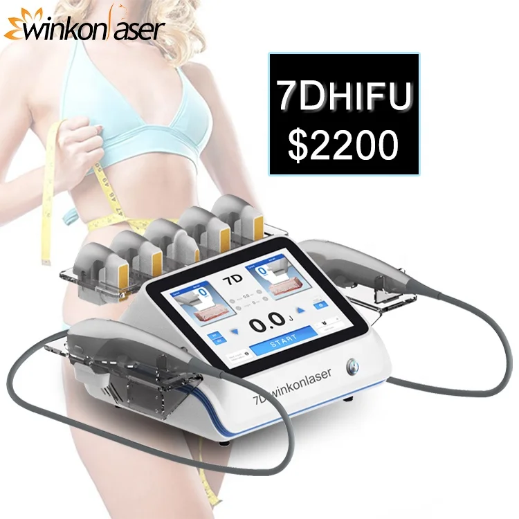 

2021 Newest 7D Hifu Body And Face Slimming Machine Hifu 7D For Winkle Removal