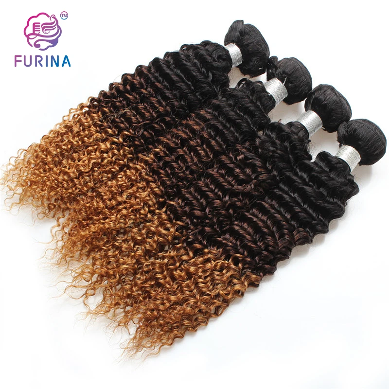 

Ombre handtied weft hair extensions human hair kinky curly weft wholesale unprocessed virgin hair vendors