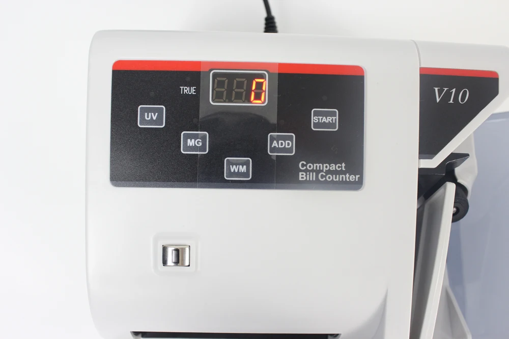 V10 Money Counting Machine with UV Light - Reliable Detection