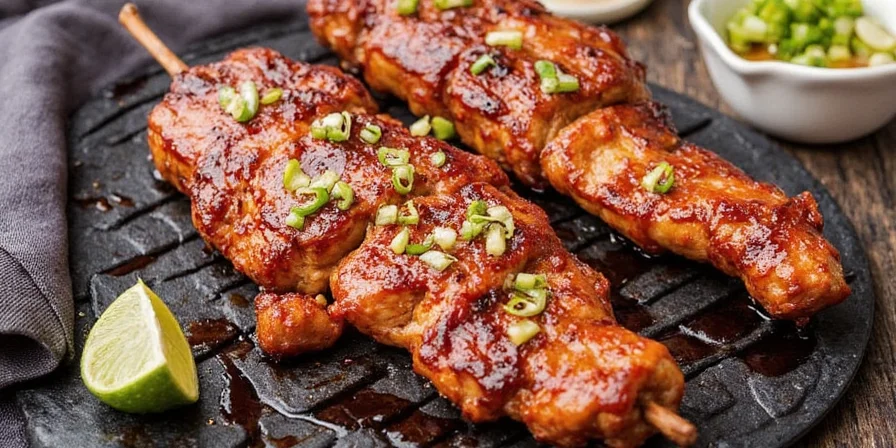 Grilled Pork Belly with Japanese BBQ Sauce
