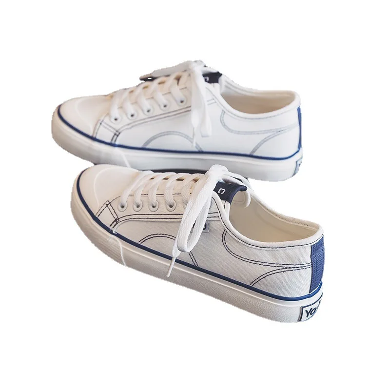 

2021 fashion wholesale custom sneakers for girls women's canvas shoes canvas shoes