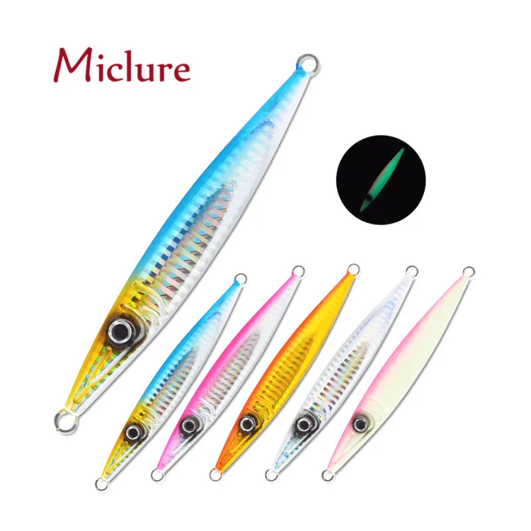 

MICLURE-MJ45- 40g/60g/80g/100g/150g/200g/300g-fishing lead jig lure, Vavious colors