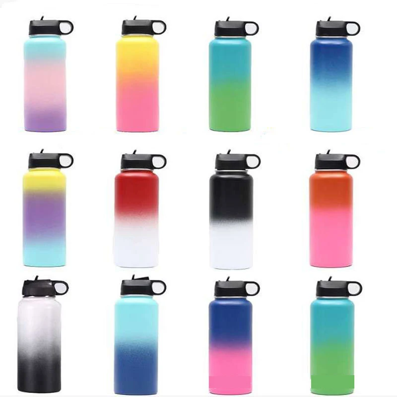 

Leak Proof Wide Mouth Powder Coating 32 Oz Double Wall Vacuum Flask Stainless Steel Insulated Water Bottle