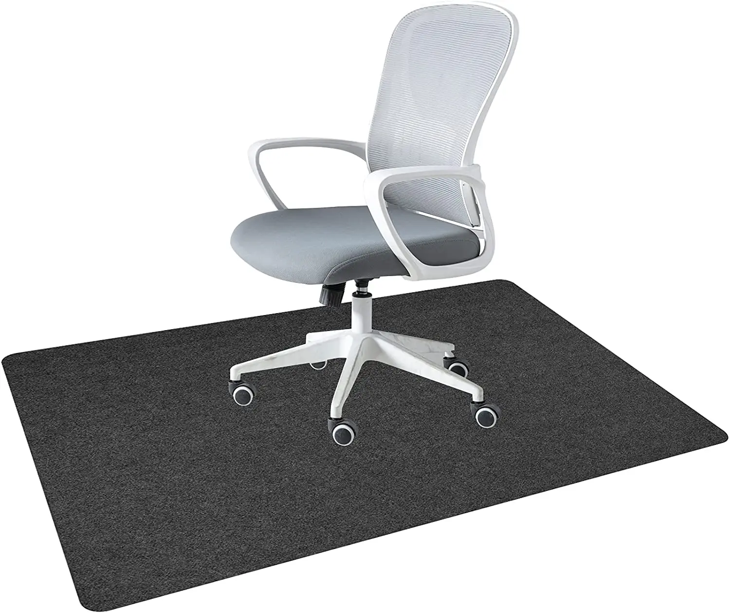 

Computer Desk Chair Protection Mat Self adhesive Polyester chair hard floor mat