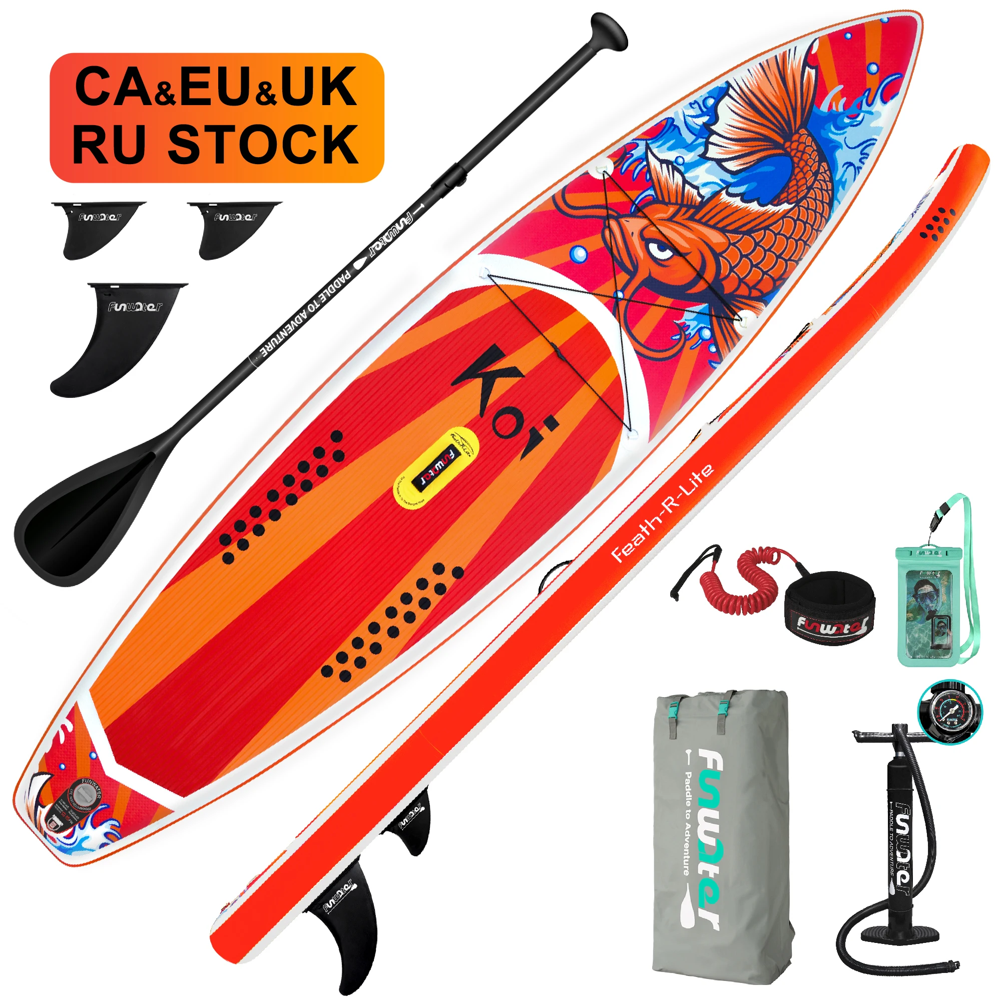 

FUNWATER Dropshipping OEM paddle boards sup board waterplay surfing funwater standup paddle board longboard surfboard