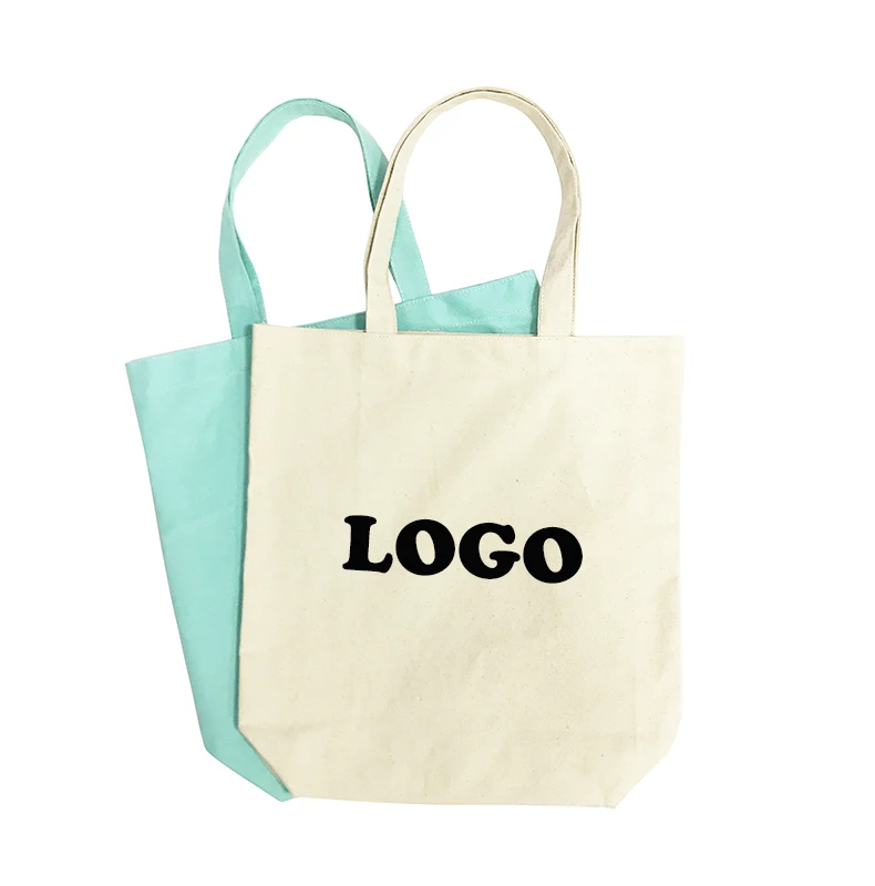 

Cheap wholesale organic cotton custom printed tote bag canvas bag, Customized color
