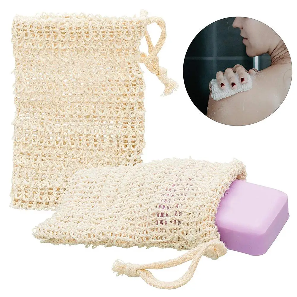 

Soap Saver Sisal Soap Bag High Quality Sisal Soap Bag With Drawstring