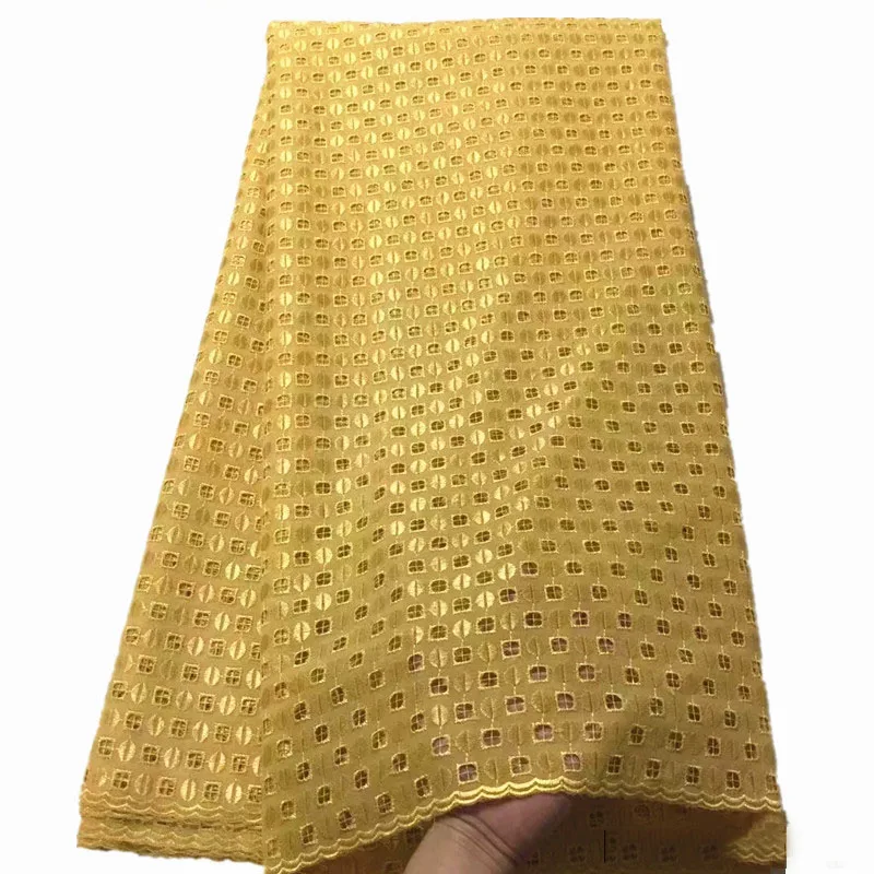 

Beautifical 2019 african dry lace plain swiss voile fabric wholesale cotton swiss dot fabric 5yards ML2R157, Customized