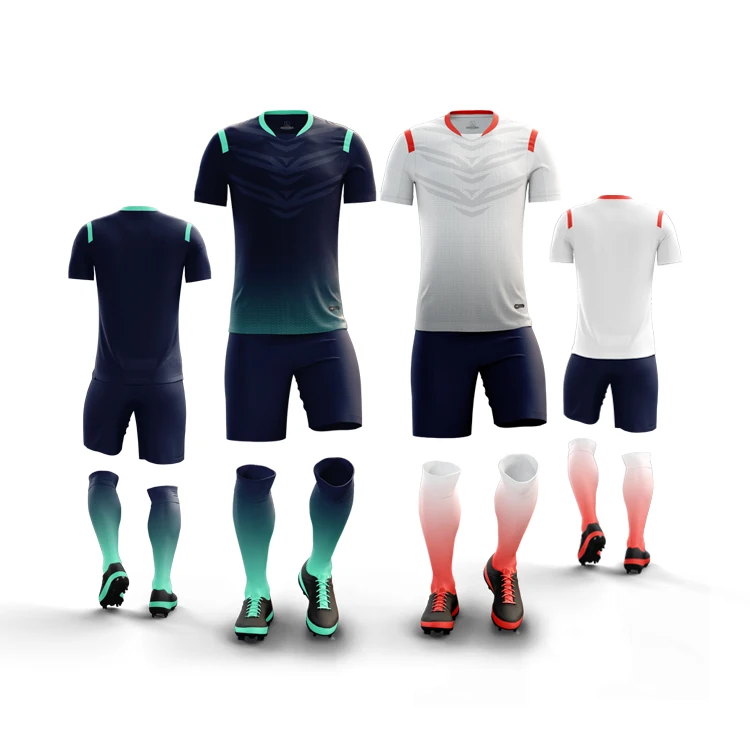 

high quality soccer jersey custom football kits boy and men