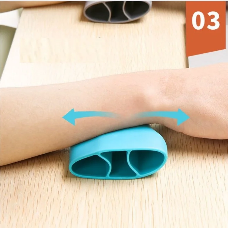 

New arrived Ergonomics 100% silicone Set Keyboard Wrist Pillow Rest Pad and Mouse Wrist Cushion Support for working