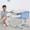 GMYD Children School Furniture Study Desk Chair Set Children Posture Chair