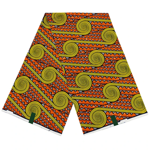 

Wholesale Nigerian 100% Cotton Original Textile Veritable Real Wax Ankara Fabric African Print Fabrics Jacquard Design Colth