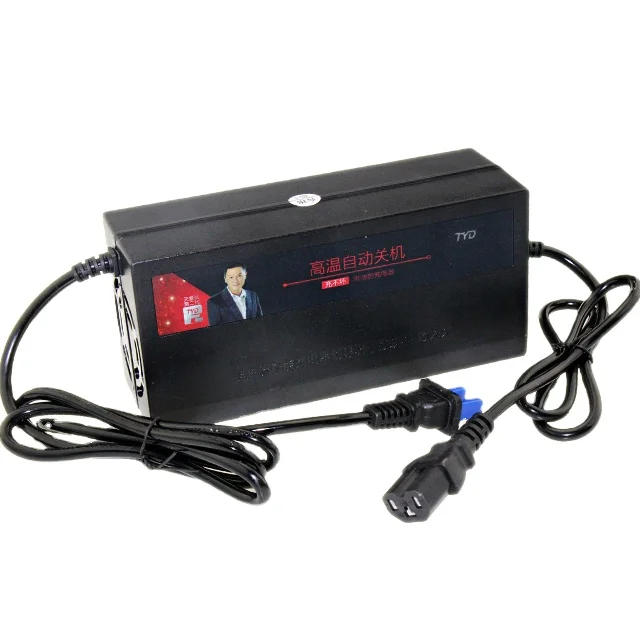 

48V 50Ah Lead acid Battery Charger Auto cutoff intelligent charger for electric bike motorbike scooter output6a
