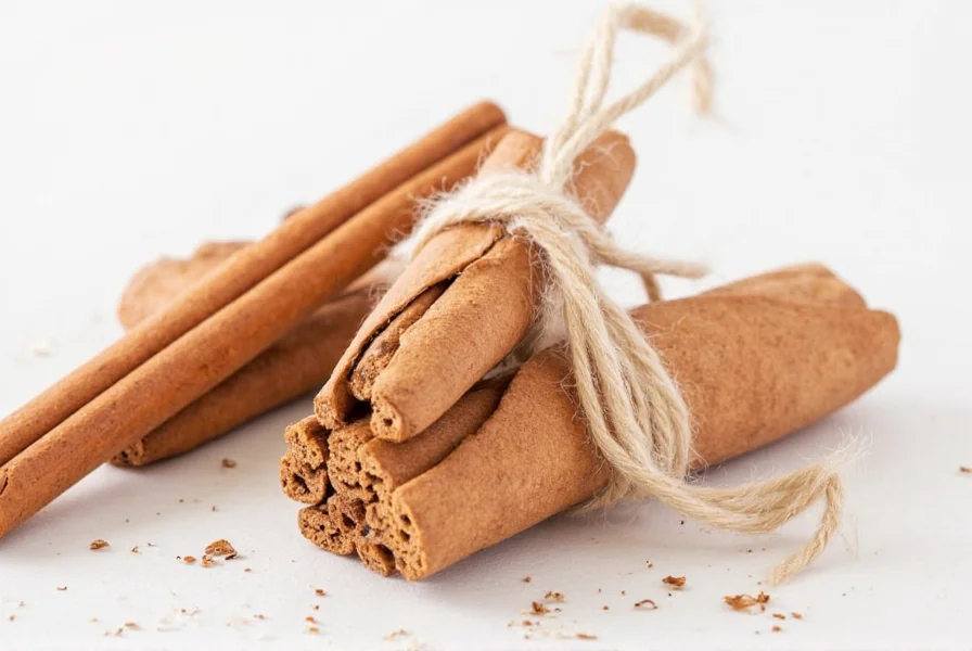 Dog showing signs of discomfort after consuming cinnamon - close up of dog pawing at mouth with cinnamon powder visible nearby