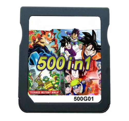 

500 in 1 Games Cartridge Multicart Console Card For Nintendo DS NDS NDSL NDSi 2DS 3DS US