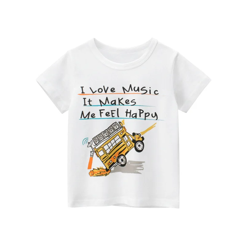 

2022 Summer New Baby Clothes Boys Short Sleeve Cotton T-shirts For Kids Boy