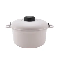 

High Quality Eco-Friendly Mini Cooking Pot Plastic Microwave Cooking Pot