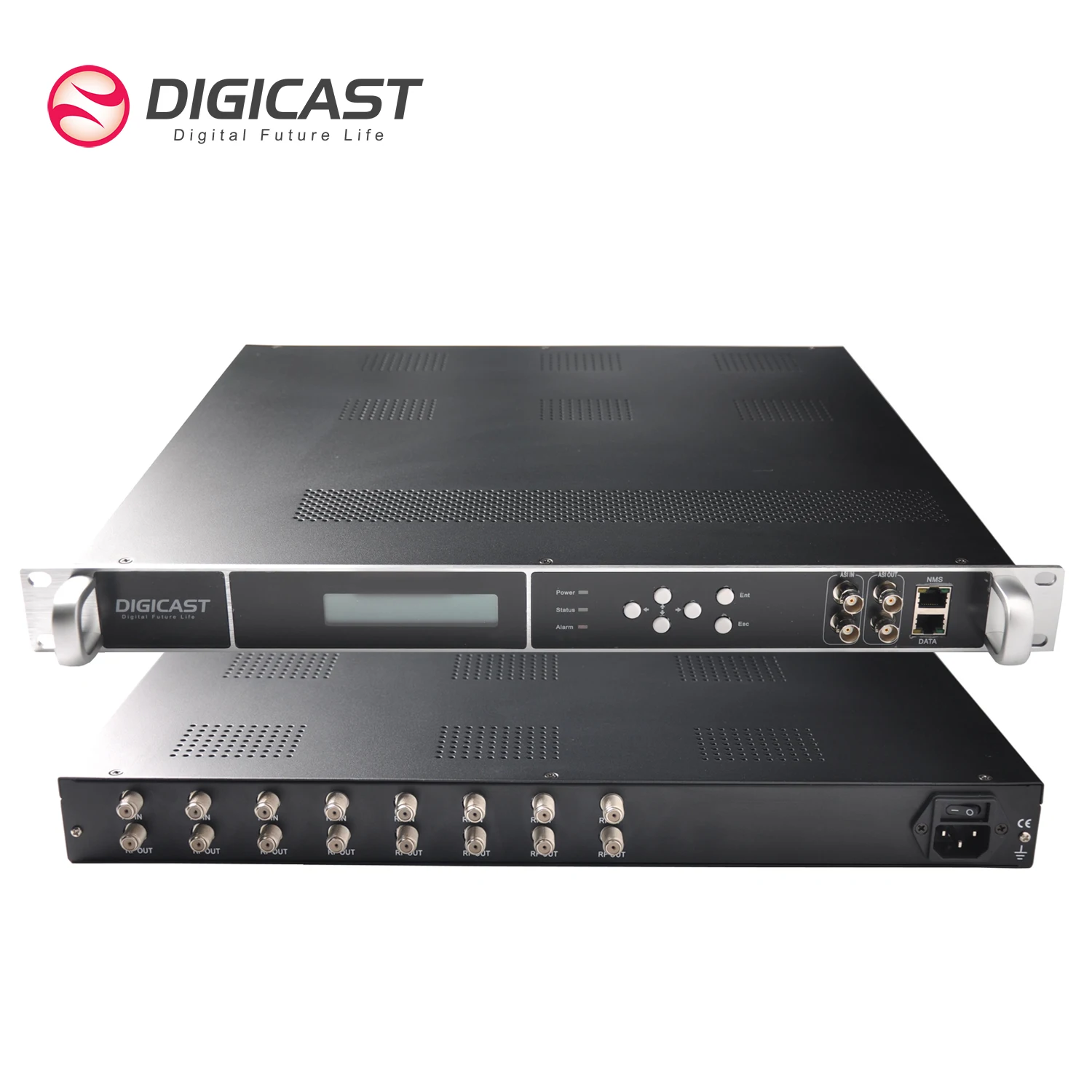 

(DMB-90E) Digital TV IPTV OTT System Headend 24 Channels FTA Tuner to IP Receiver 256 SPTS 4 MPTS UDP RTP out