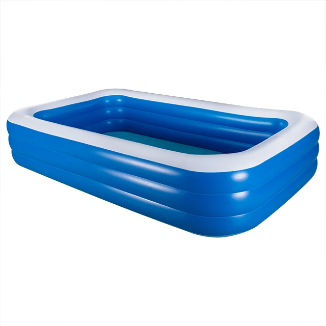 

305cm family adult durable inflatable pool Summer children's rectangular swimming pool game pool