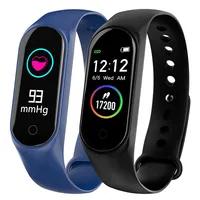 

M4 Sport Fitness tracker Watch Smartband Smart Bracelet Blood Pressure Heart Rate Monitor Smart band Wristband M4