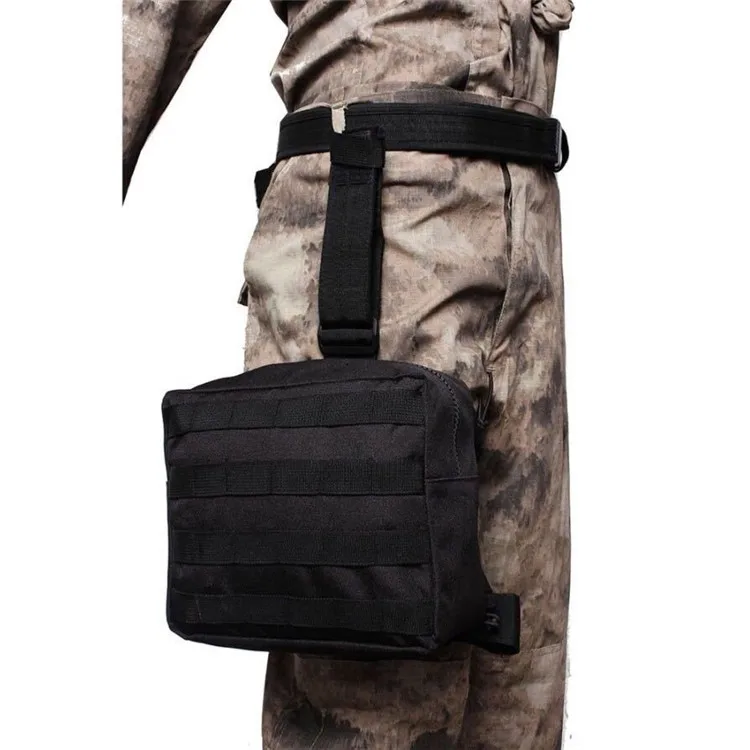 

Custom CS Game Multifunction Outdoor Motorcycle Molle Tactical Side Leg Bag for Men Custom, Customized