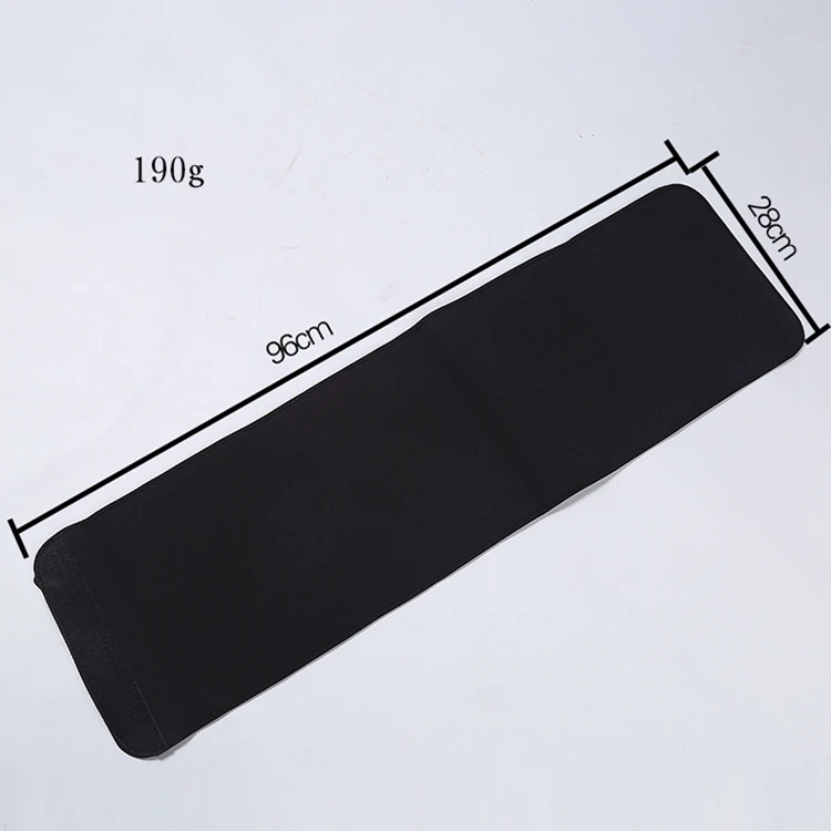 

Top sale breathable and durable back belly slimming support brace belt for sports users, Black