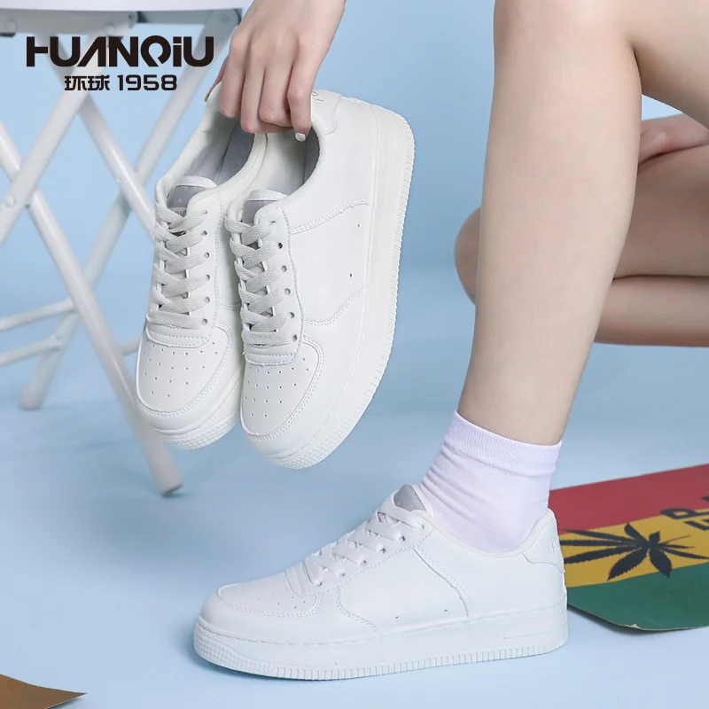

H20315 HUANQIU Factory Custom Comfortable Light Weight Ladies Casual Shoes, 2 colors