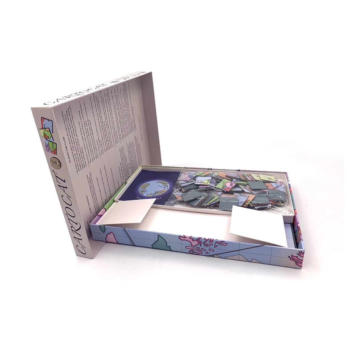 
Custom certificate economic cardboard gameboard high quality indoor board game printed 