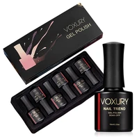 

VOXURY professional nail supplies 6pcs/lot gel nail polish kit semi permanent soak off uv gel polish set for wholesale