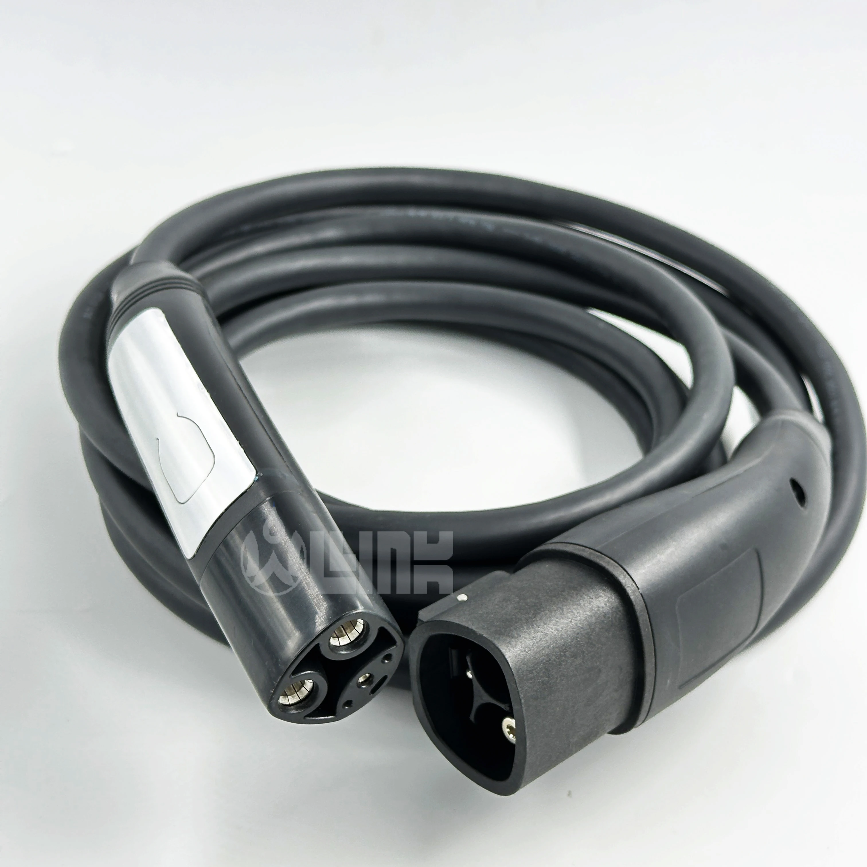 

Level 2 EV charger Connectors EV charging Cable Safe Outdoor 110-240V 5m 48A Tesla Extension Cord