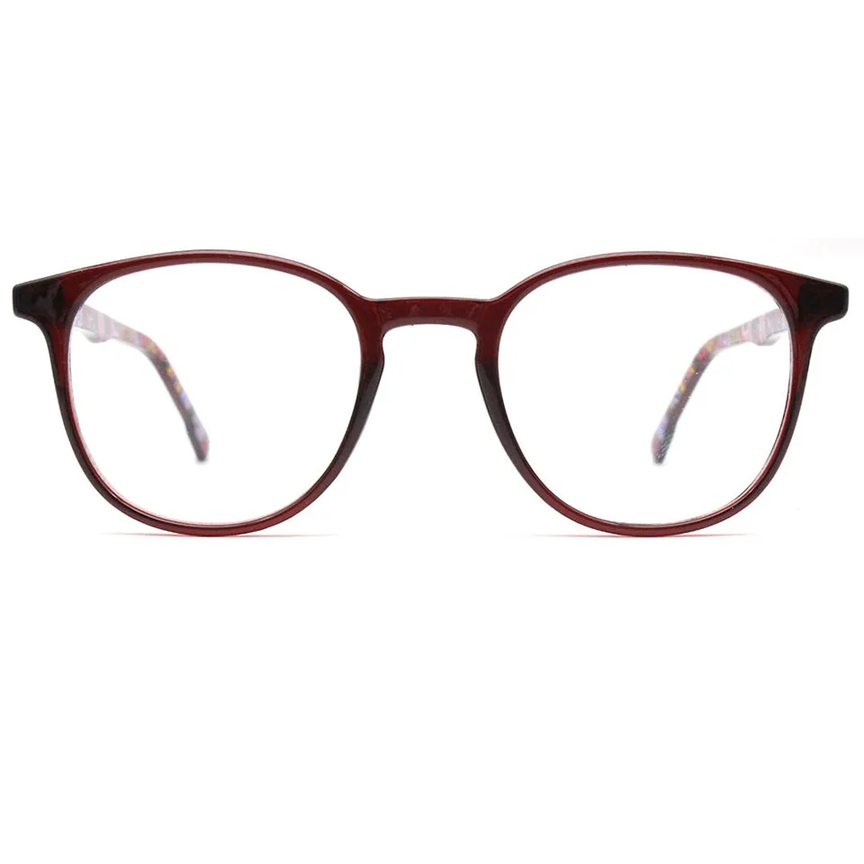 

2021 new stock unisex round glasses CP injection optical frame, Any color