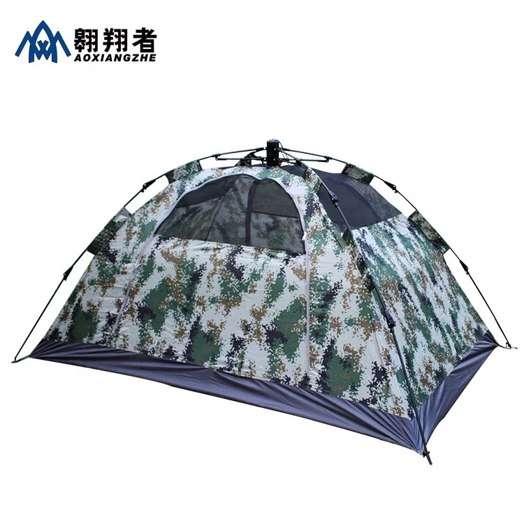 

wholesale Outdoor camping 2 man tent automatic camouflage tent