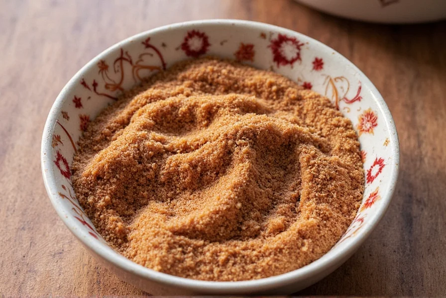 Cinnamon sugar on a plate