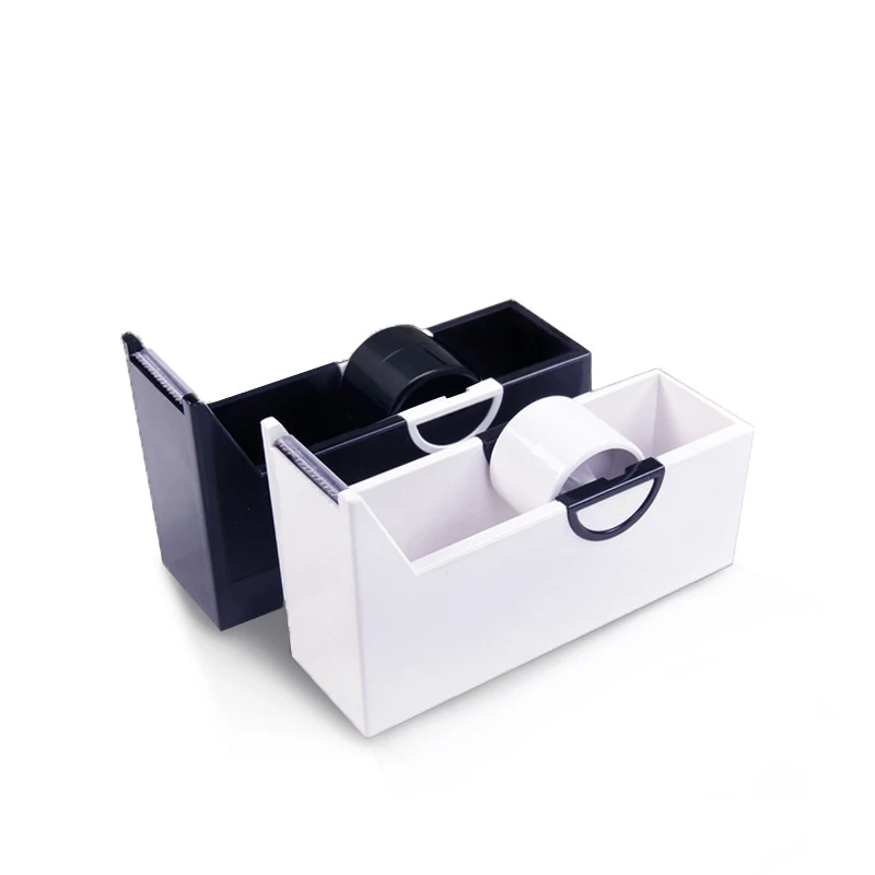 

Wholesale Make Up Tools White Black Stationery Adhesive Tape Cutter For Lash Tape