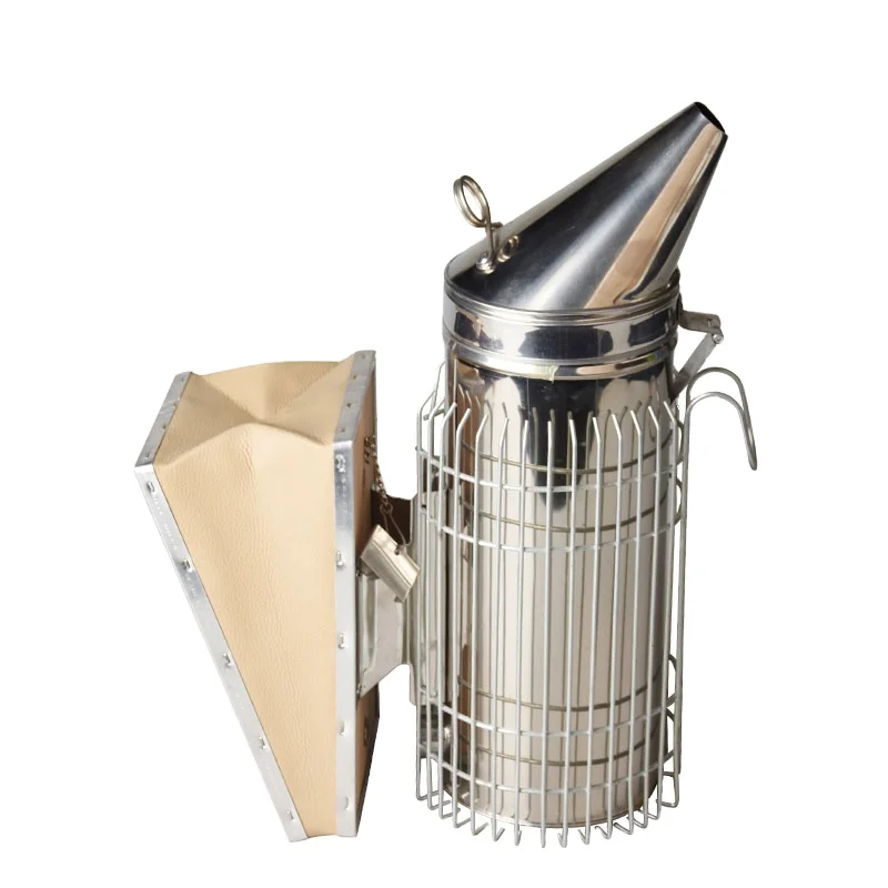Benefitbee Bee Smoker with Inner tank Stainless Steel Aluminum Bee Smoker Beekeeping Equipment