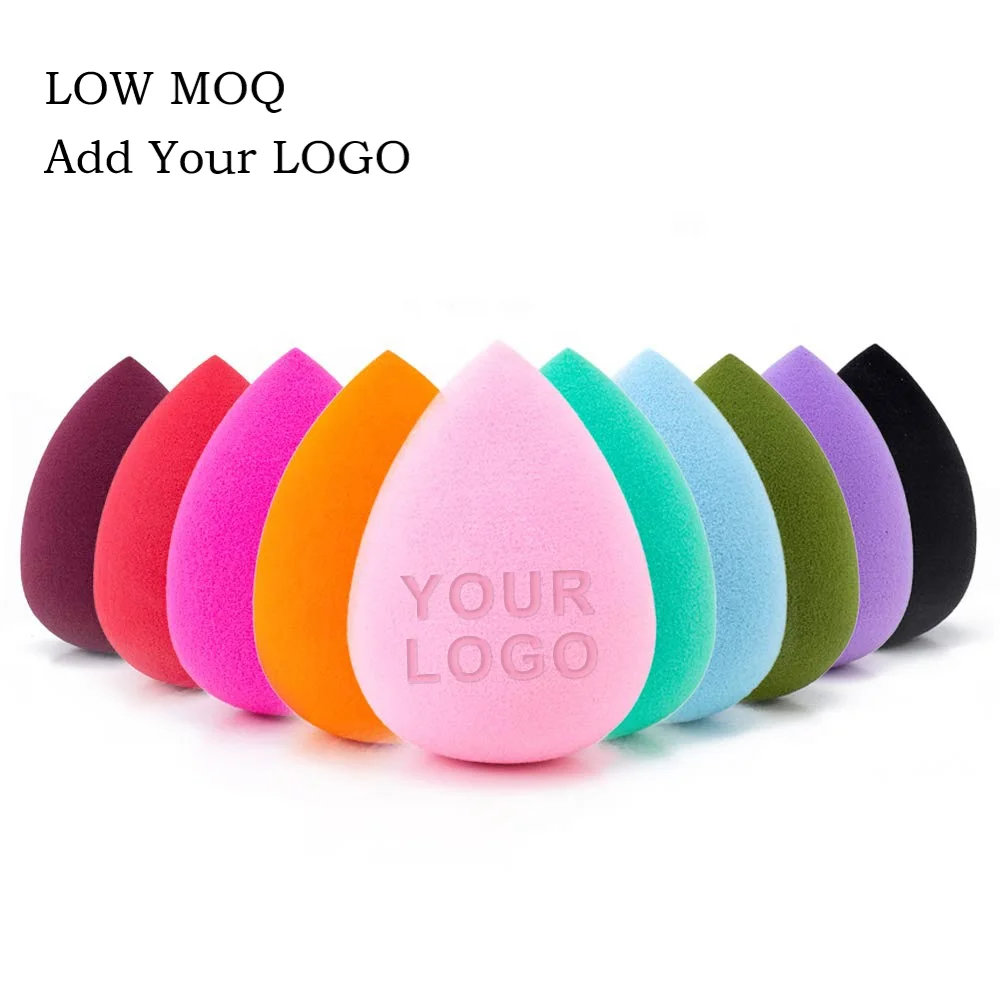 

Hot Sale Private Label Non Latex Multicolor Beauty Egg Blender Make Up Cosmetic Makeup Sponge