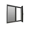 Commercial used large size tilt turn aluminum glass windows