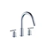 Quality Sanitary Ware NSF 3 Piece Brass Water Sink Basin Mixer Tap Faucet
