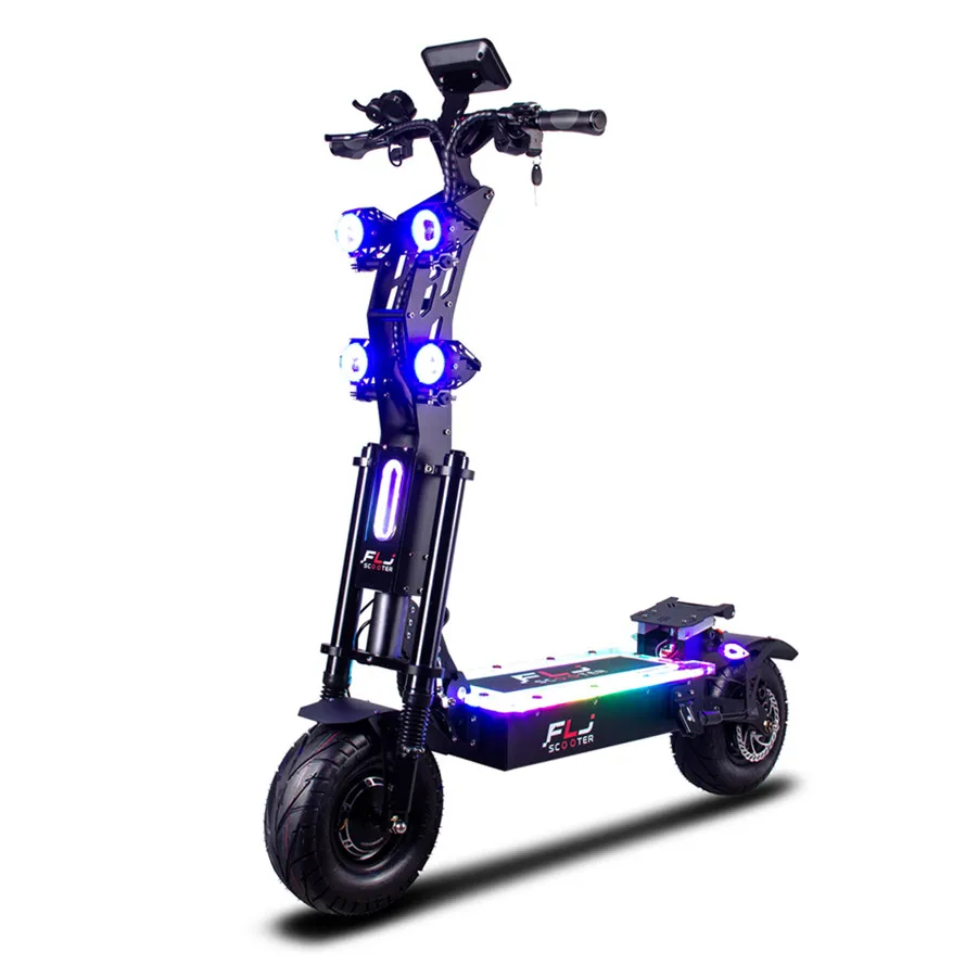 

FLJ 72V fashion electric motorcycles sport bike top speed 90km/h 13 inch 8000W high-end skates