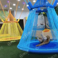 

Rope Cube rainbow rope net children's playground climbing amusement park development facilities unpowered braiding