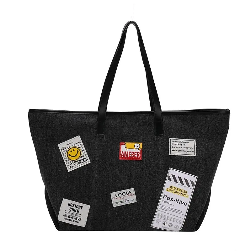 

Design Waterproof Foldable Ladies Travel Bags Gifts Silk Unisex Customized Tote Logo Item Style Pattern Zipper Promotional New