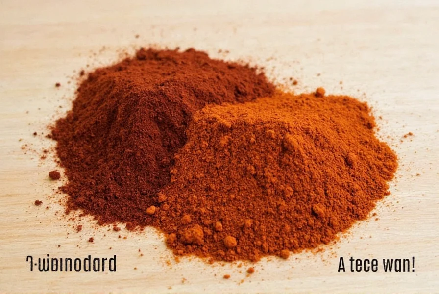 Comparison Table Between Chili Powder and Ancho Chili Pepper