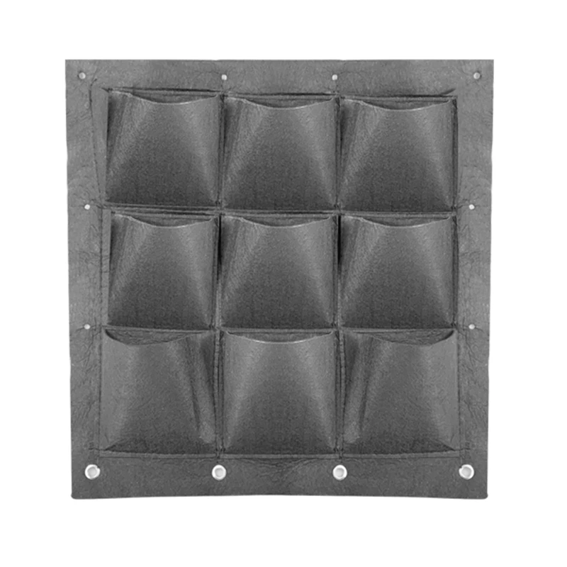 

household green felt bag for grow vegetable plant grow breathable bags green wall