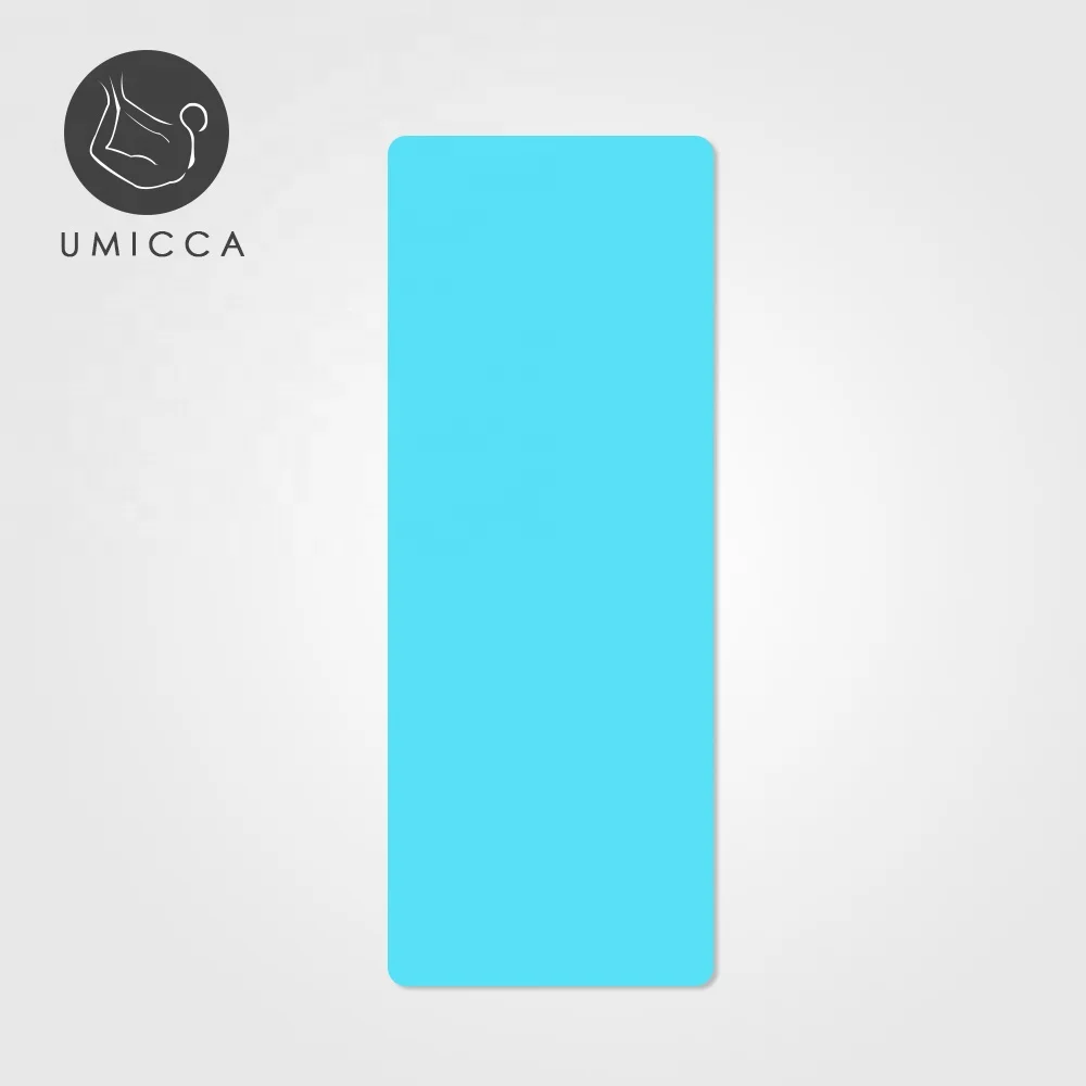Anti Slip Sweat absorbent PU natural rubber yoga mat